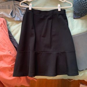 Black skirt